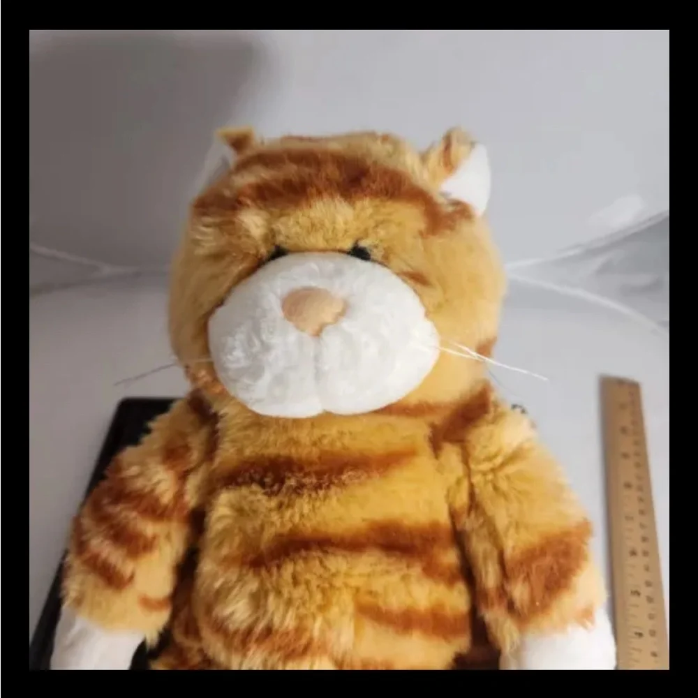 Vintage 1997 Build-A-Bear BAB Original Orange Tabby Cat Stuffed Plush Toy